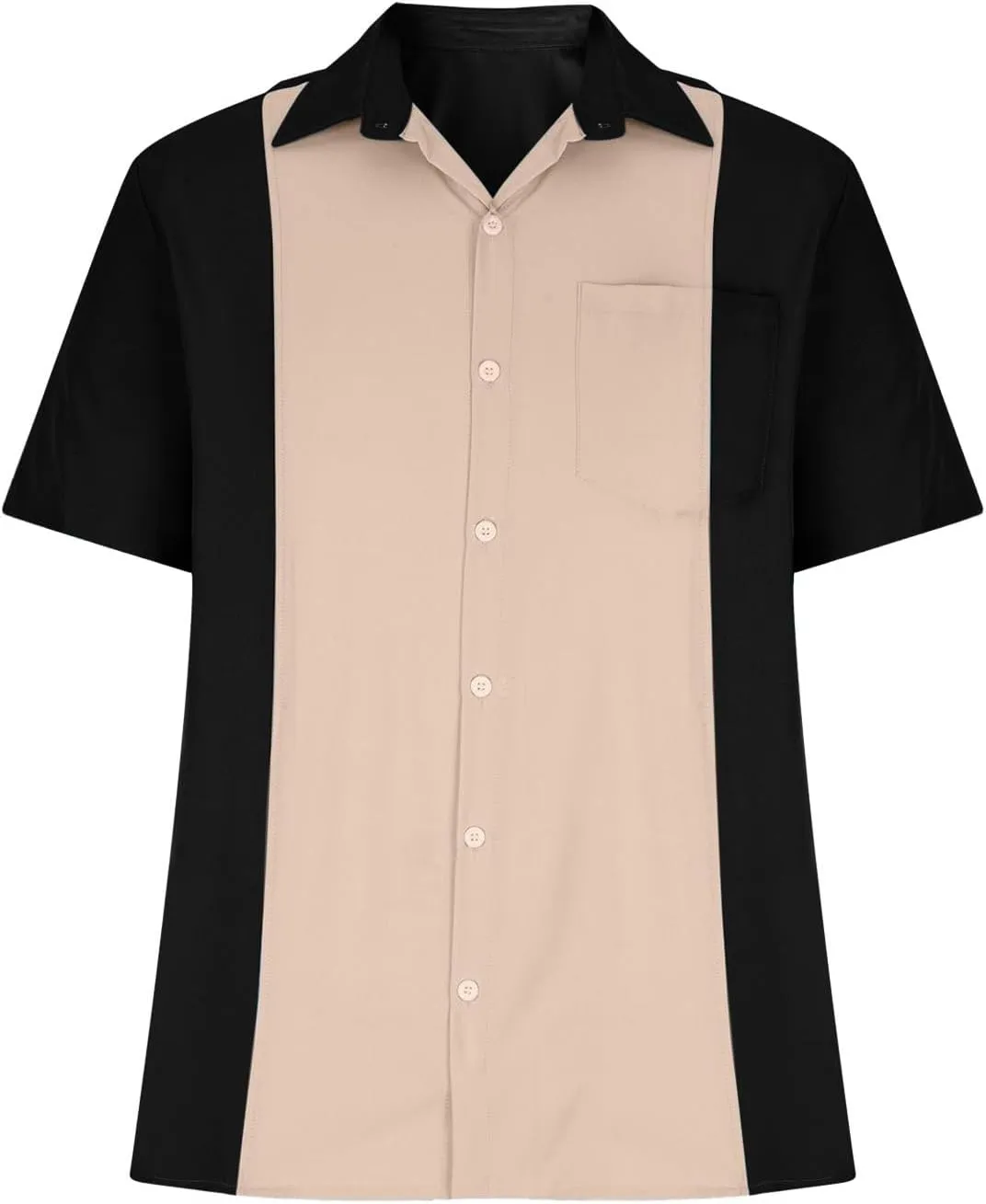 Muscularfit Mens Beach Button Down Shirt Summer Hawaiian Short Sleeve Causal Business Shirts Plus Size Vacation Outfit 2025