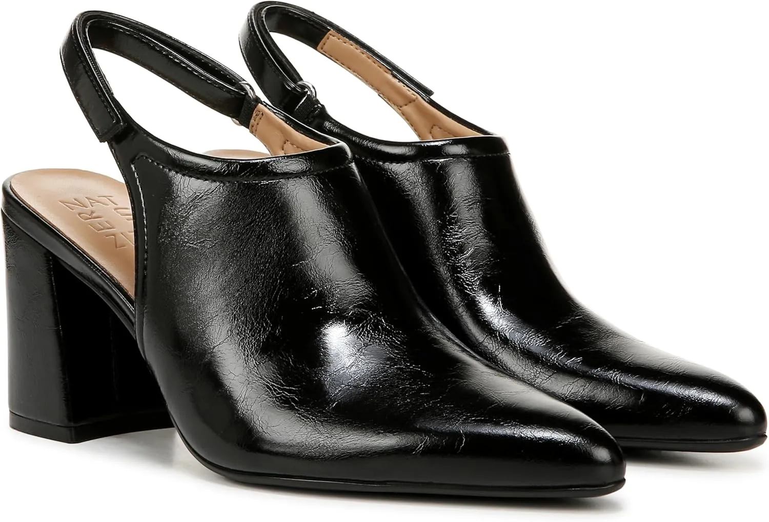 Naturalizer Womens Prompt Slingback Pointed Toe High Heels