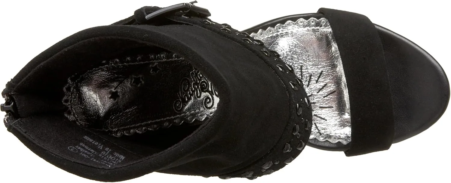 Naughty Monkey Women's Hitched Ankle-Strap Sandal