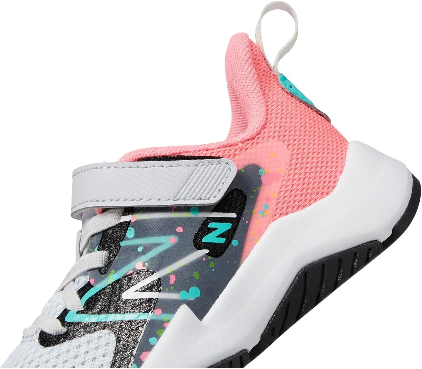 New Balance Unisex-Child Rave Run V2 Bungee Lace with Top Strap Shoe