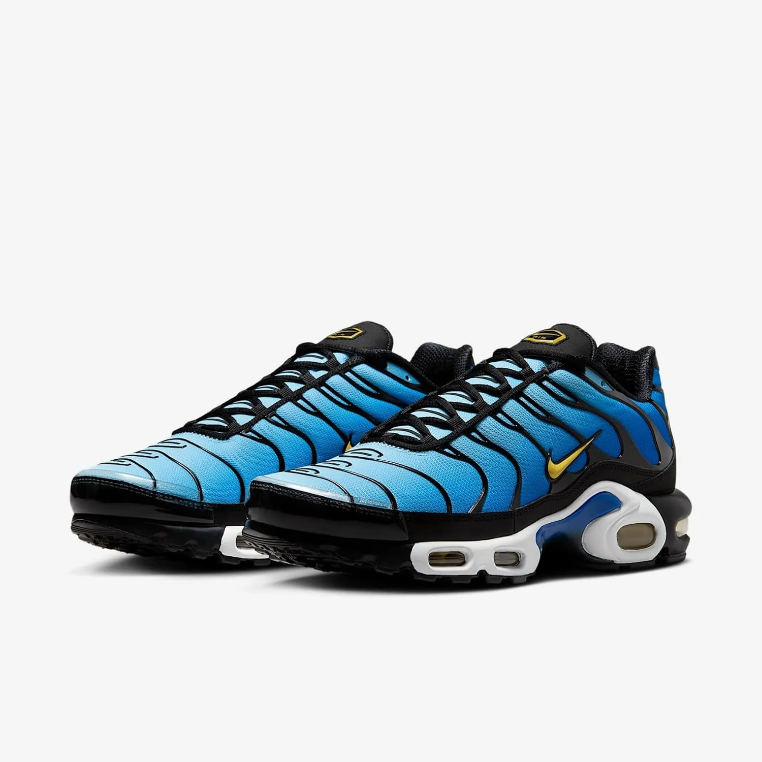 Nike Air Max Plus OG Men's Shoes (DX0755-001, Black/Sky Blue/Hyper Blue/Chamois)