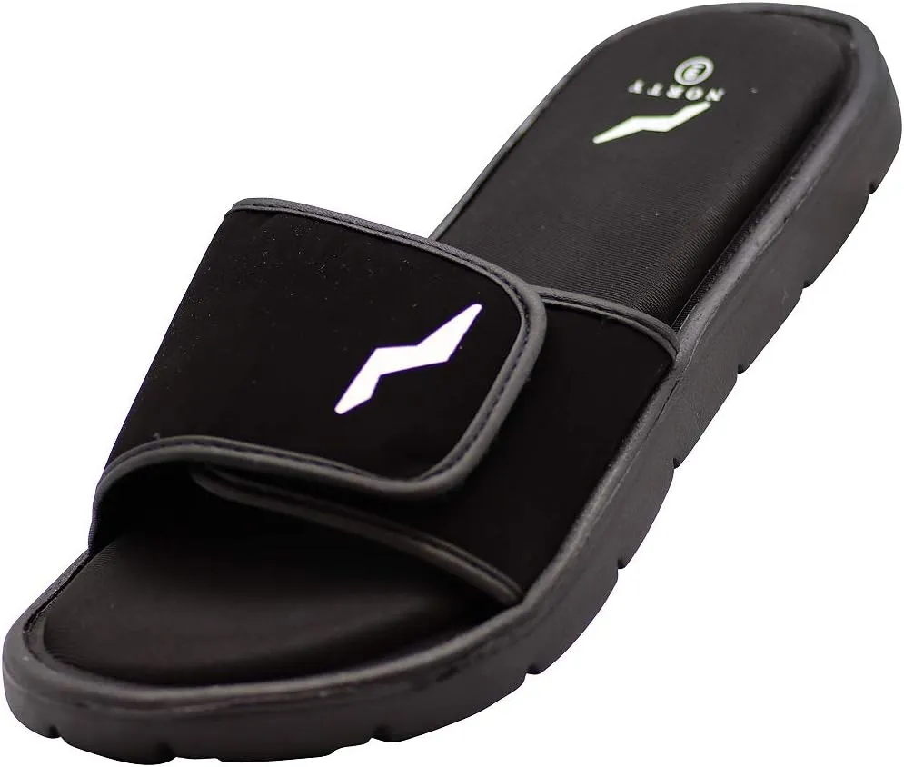 NORTY Mens Memory Foam Footbed Comfort Casual Sandal Slip On Shoe