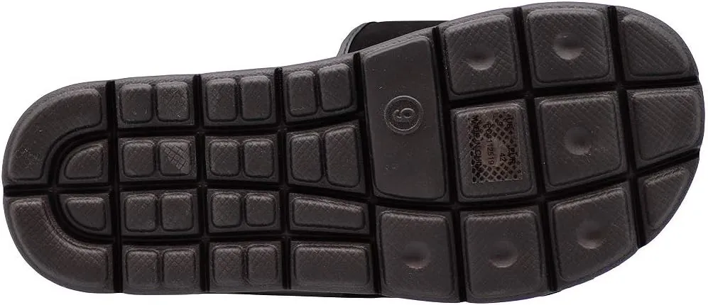 NORTY Mens Memory Foam Footbed Comfort Casual Sandal Slip On Shoe