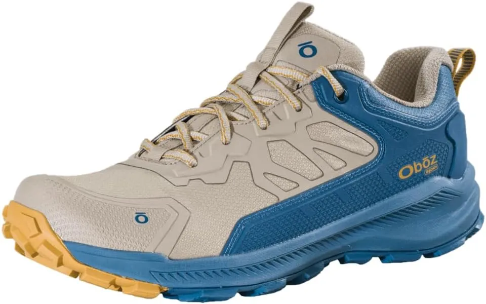 Oboz Men's Katabatic Low B-Dry Waterproof Hiking Shoe