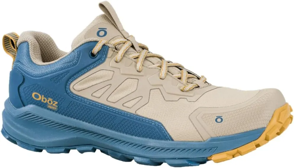 Oboz Men's Katabatic Low B-Dry Waterproof Hiking Shoe