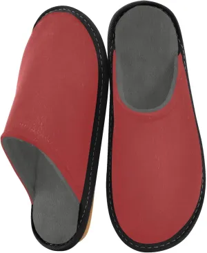 ODAWA Leopard Print Warm Shoe House Slippers for Grandma Mom, Fall House Slippers with Memory Foam Anti-Skid Sole