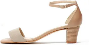 Olsen Haus Women's Willow Strap Vegan Sandal in Camel