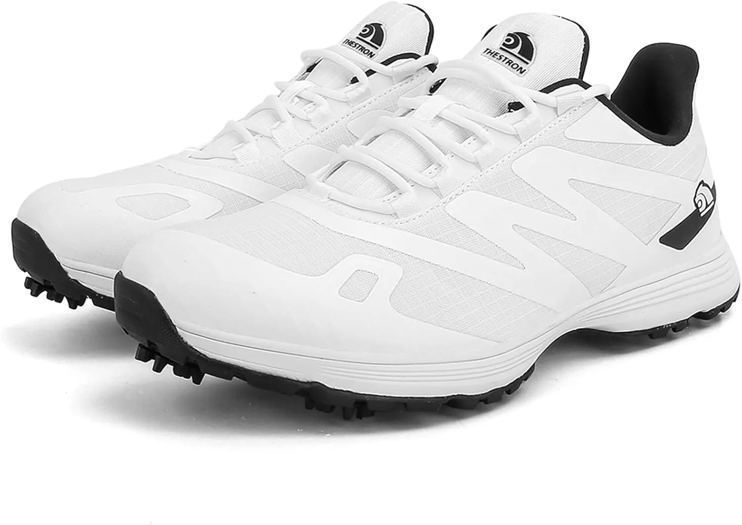 ONAIC Spiked Golf Shoes Men Breathable Waterproof Golf Sneakers Outdoor Training Sports Golf Shoe