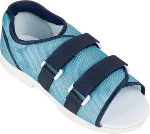 Ossur Mesh Top Post-Op Shoe (Female) | Post Surgery, Soft Tissue Procedures and Post Trauma Recovery | Open-Toe, Breathable Top with Extended Straps and Dual Side Closure | Medium Size