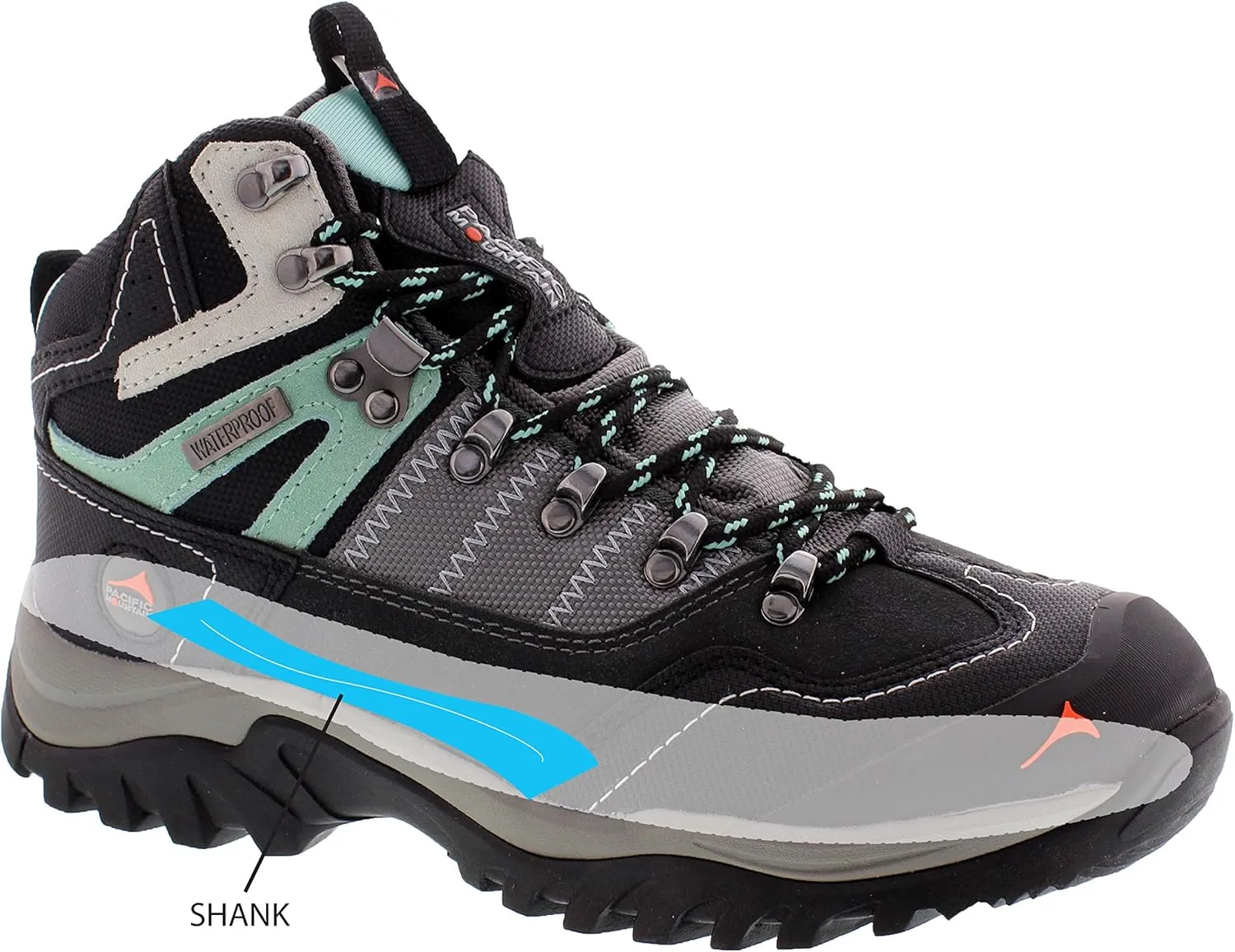 Pacific Mountain Women's Moraine Mid Hiking Shoe