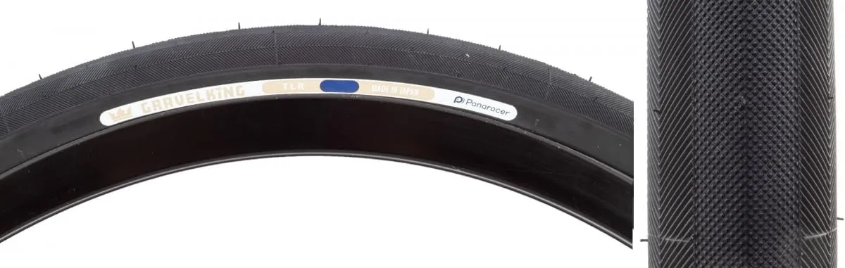 Panaracer GravelKing Slick Tire - 700 x 28, Clincher, Folding, Black