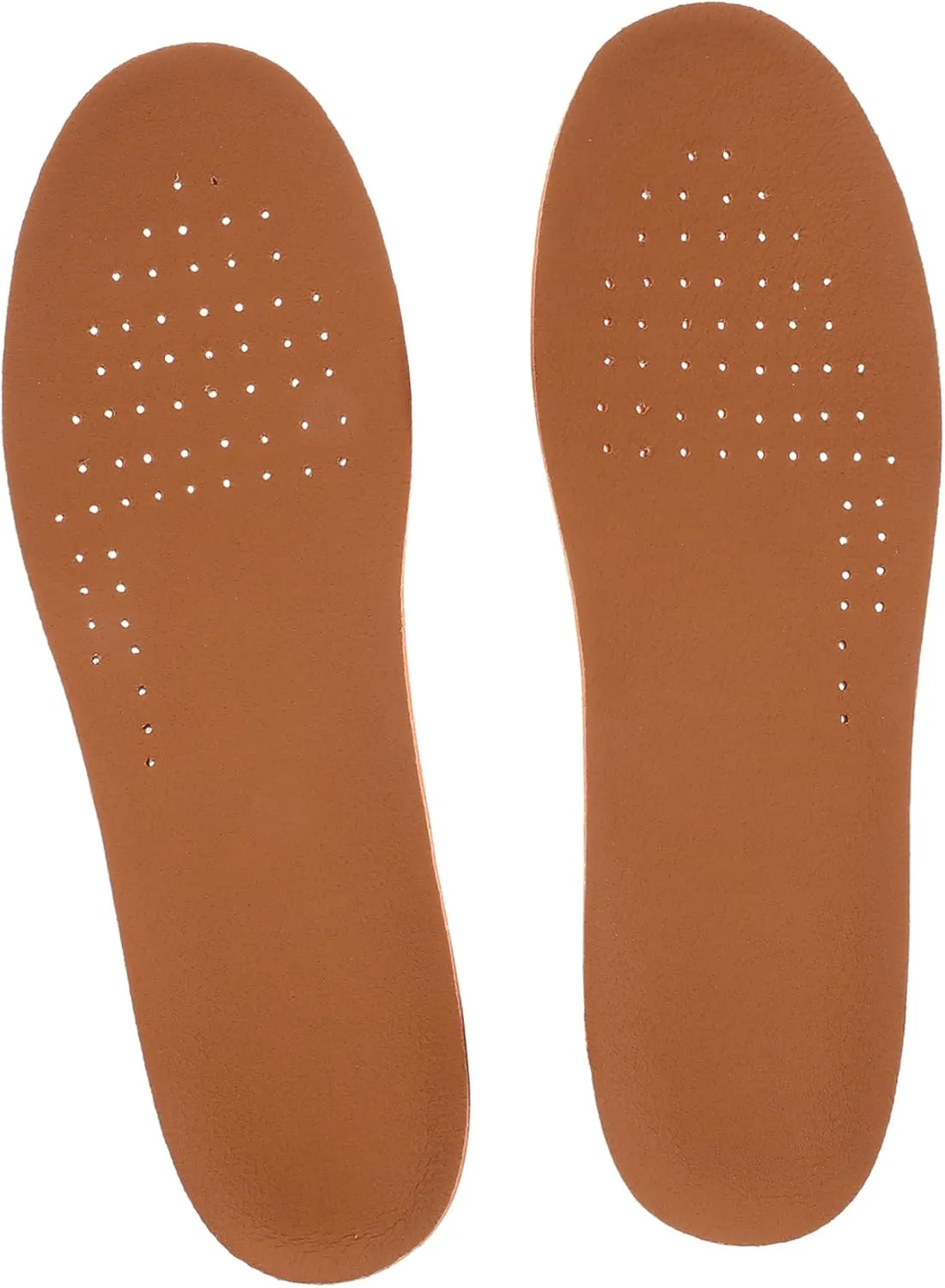 PartyKindom 1Pair Breathable Height Increase Shoe Pads for Men Women Pig Skin Insoles S Comfortable Cushions to Elevate Height and Enhance Shoe Fit