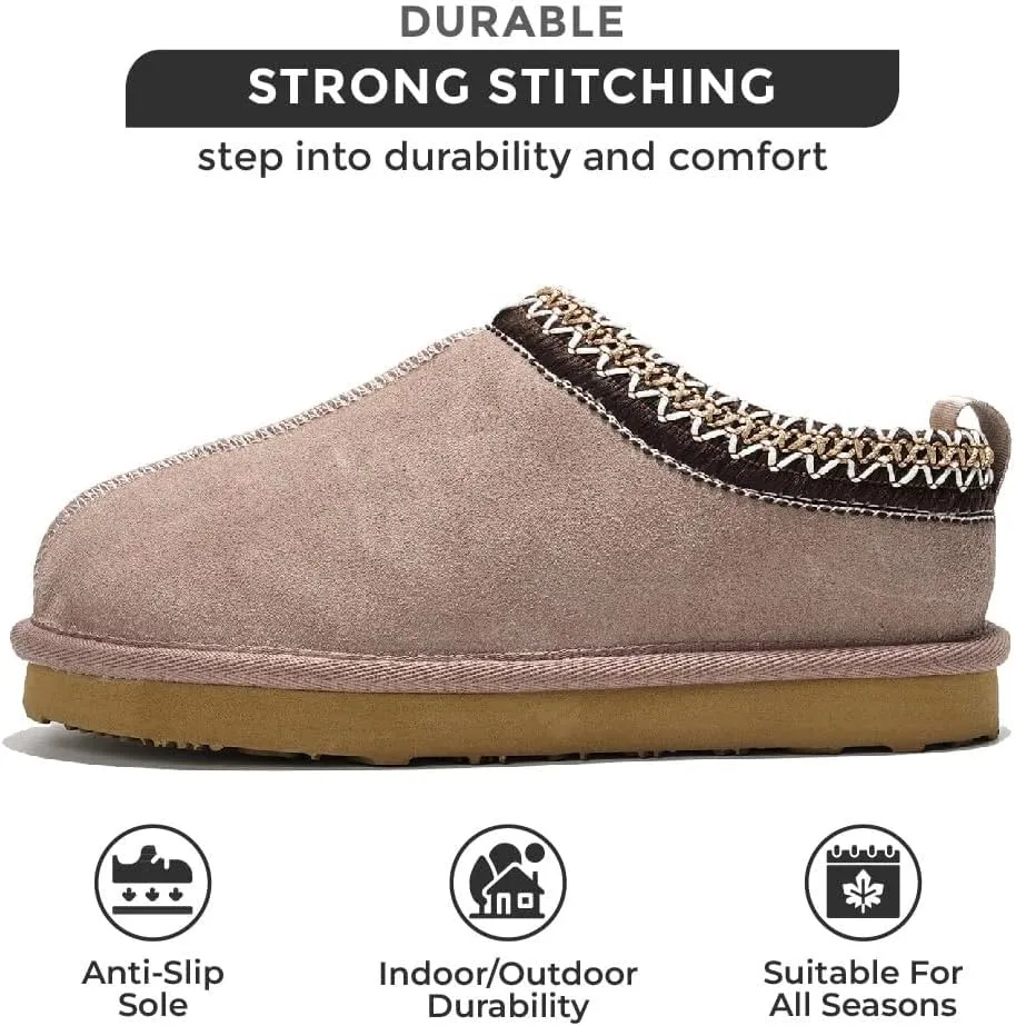 Project Cloud Australian Shearling Slippers for Kids - Memory Foam Fuzzy & Non-Slip Fluffy Slippers Girls Footwear & Boys Footwear, Kids Unisex Shoe (Dream Warm)