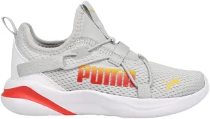 PUMA Rift Slip-On Fade Logo (Little Kid/Big Kid) High-Rise/Spectra Yellow 2 Little Kid M