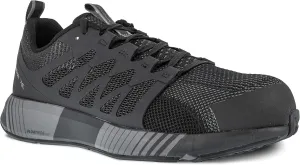Reebok Men's Rb4310 Fusion Flexweave Safety Composite Toe Athletic Work Shoe Black and Grey Industrial & Construction