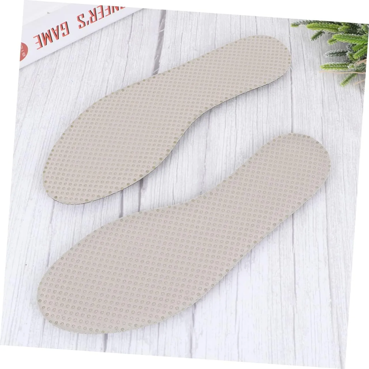 SAFIGLE 1 Pair Memory Foam Insoles for Foot Care Sports Daily Use Breathable Shoe Pads Arch Support Size 34-35