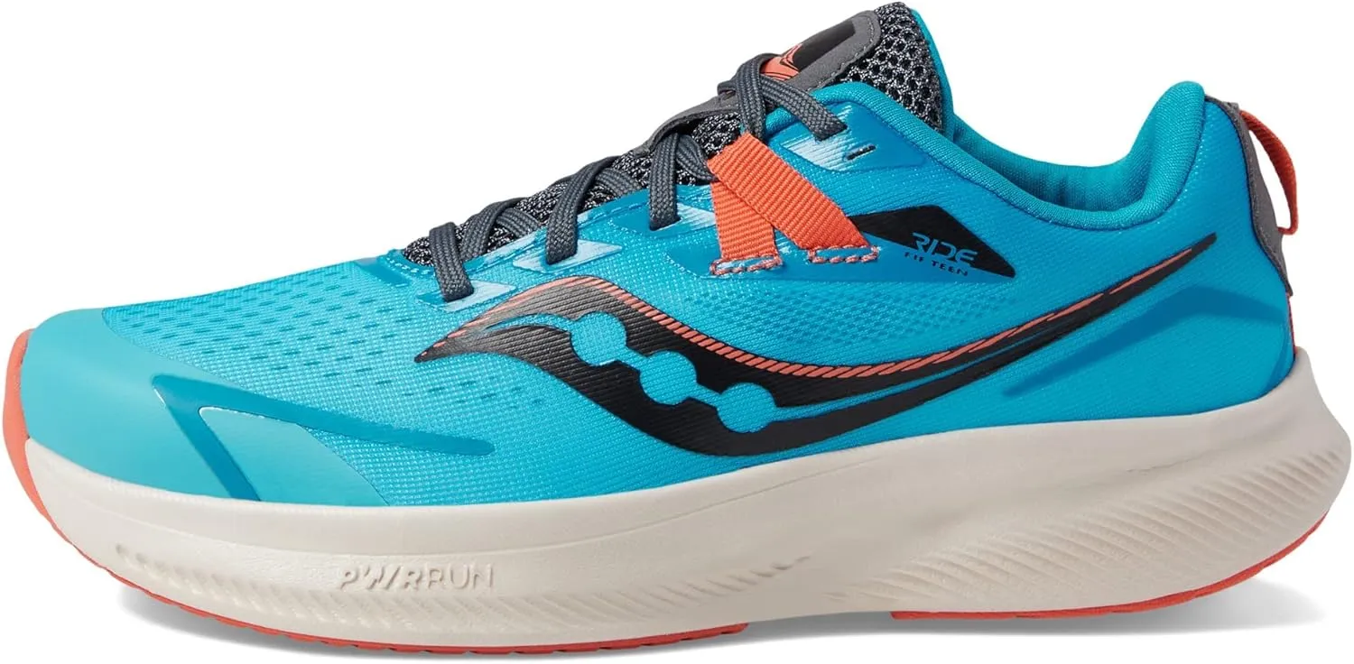 Saucony Unisex-Child Ride 15 Sneaker