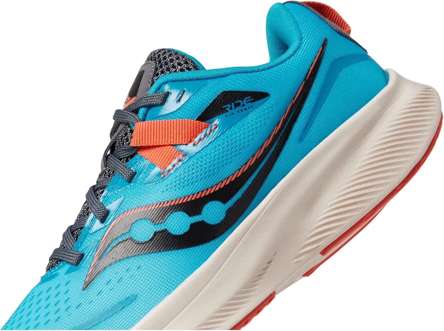 Saucony Unisex-Child Ride 15 Sneaker