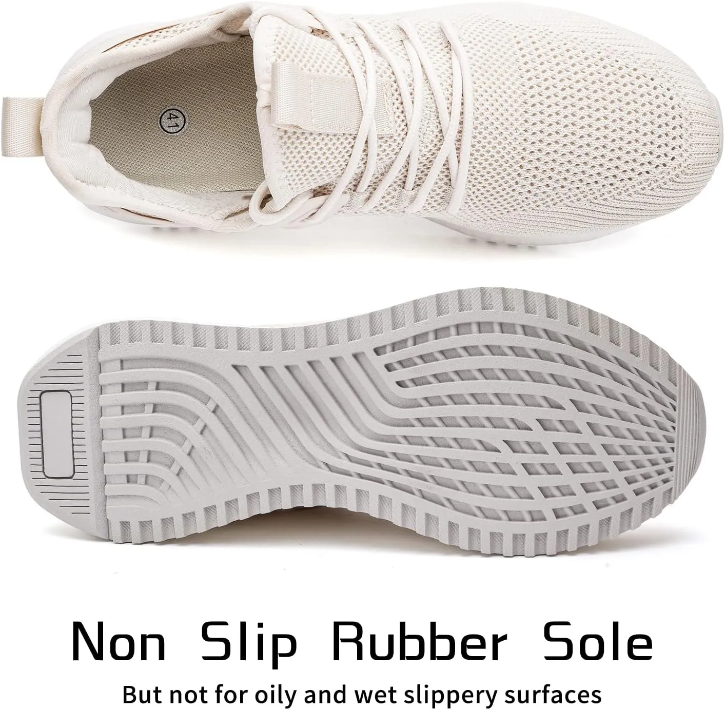 SDolphin Men's Running Shoes Sneakers - Tennis Workout Walking Gym Athletic Rubber Sole Breathable Comfortable Non Slip Fashion Shoes