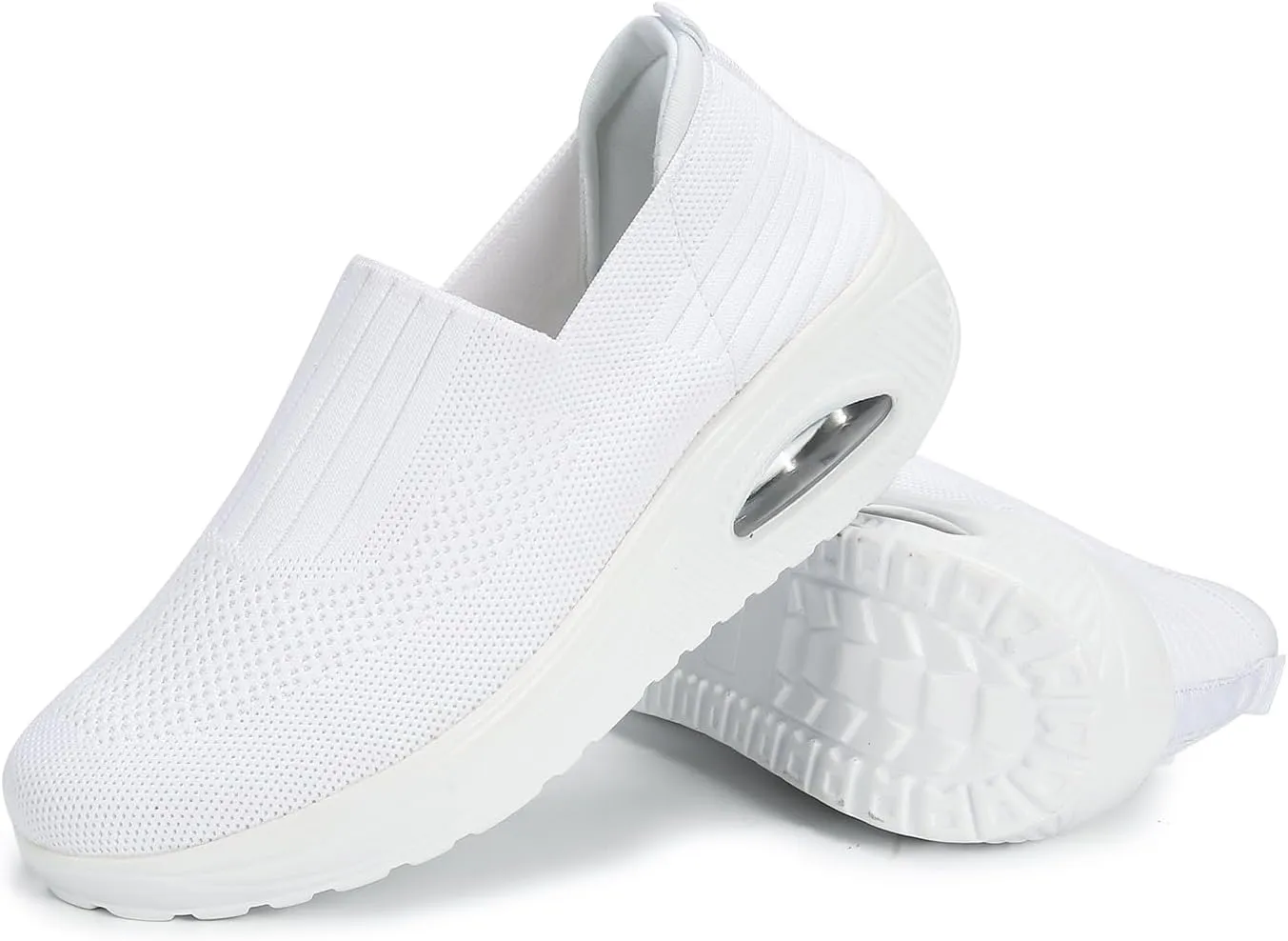 Semshedy Nursing Shoes for Women Wedge Diabetic Orthopedic Sneakers Nurse Sneaker Lightweight Platform Rocking Walking Shoes