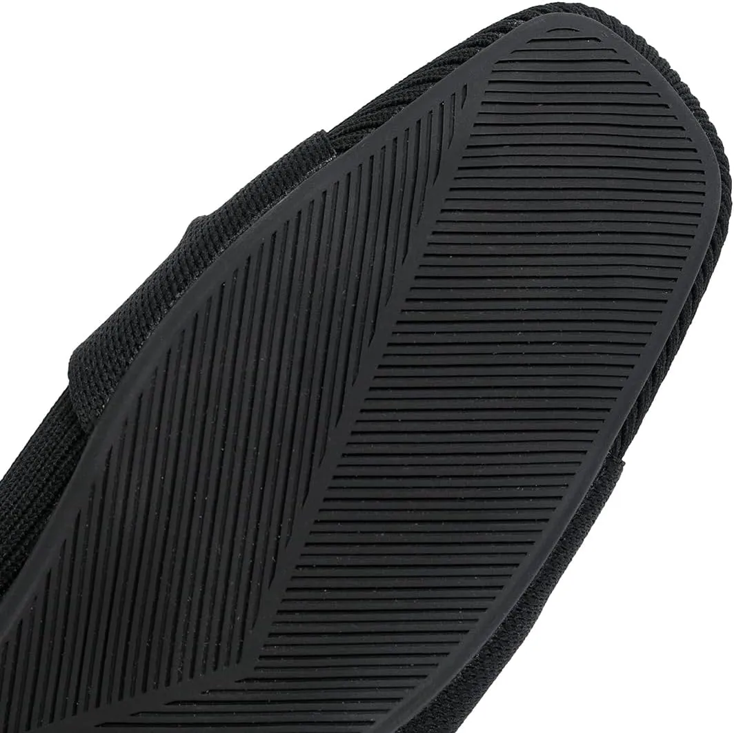 SemwissWomen Ballet Flats Square Toe Comfortable Dressy Slip on mesh Knitted Flat with Bow Office Shoes.