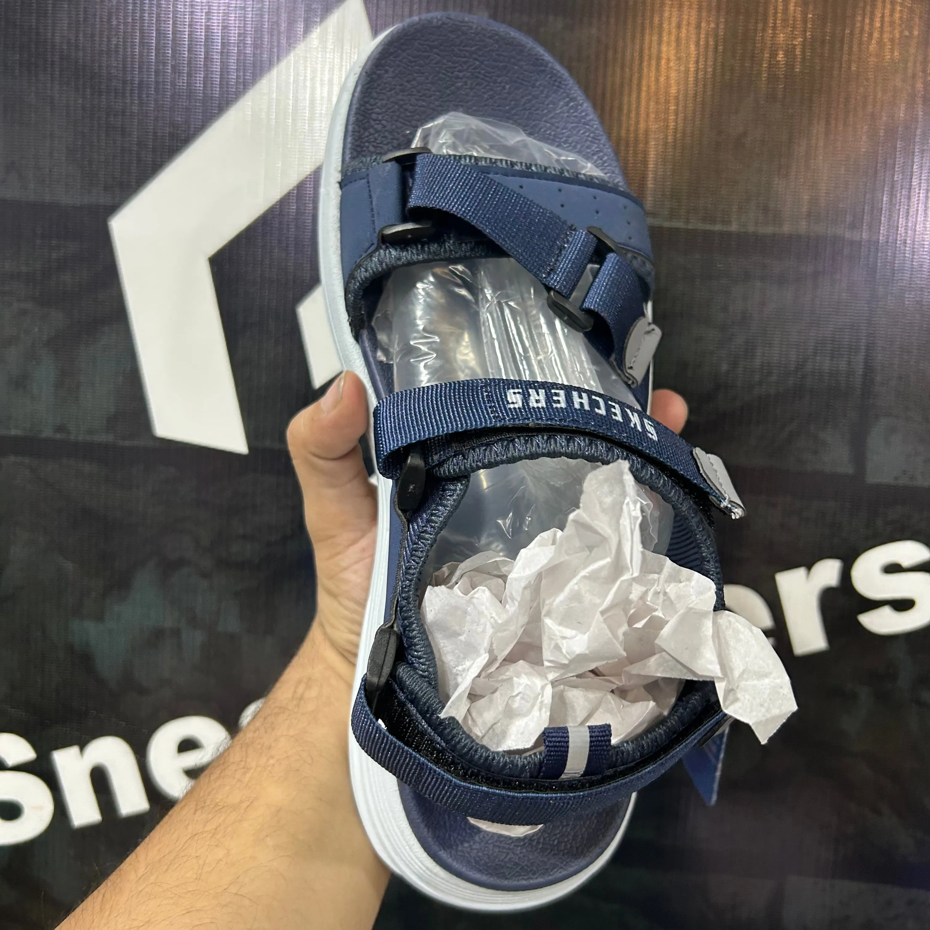 SK - Sandal - D8 - Blue White