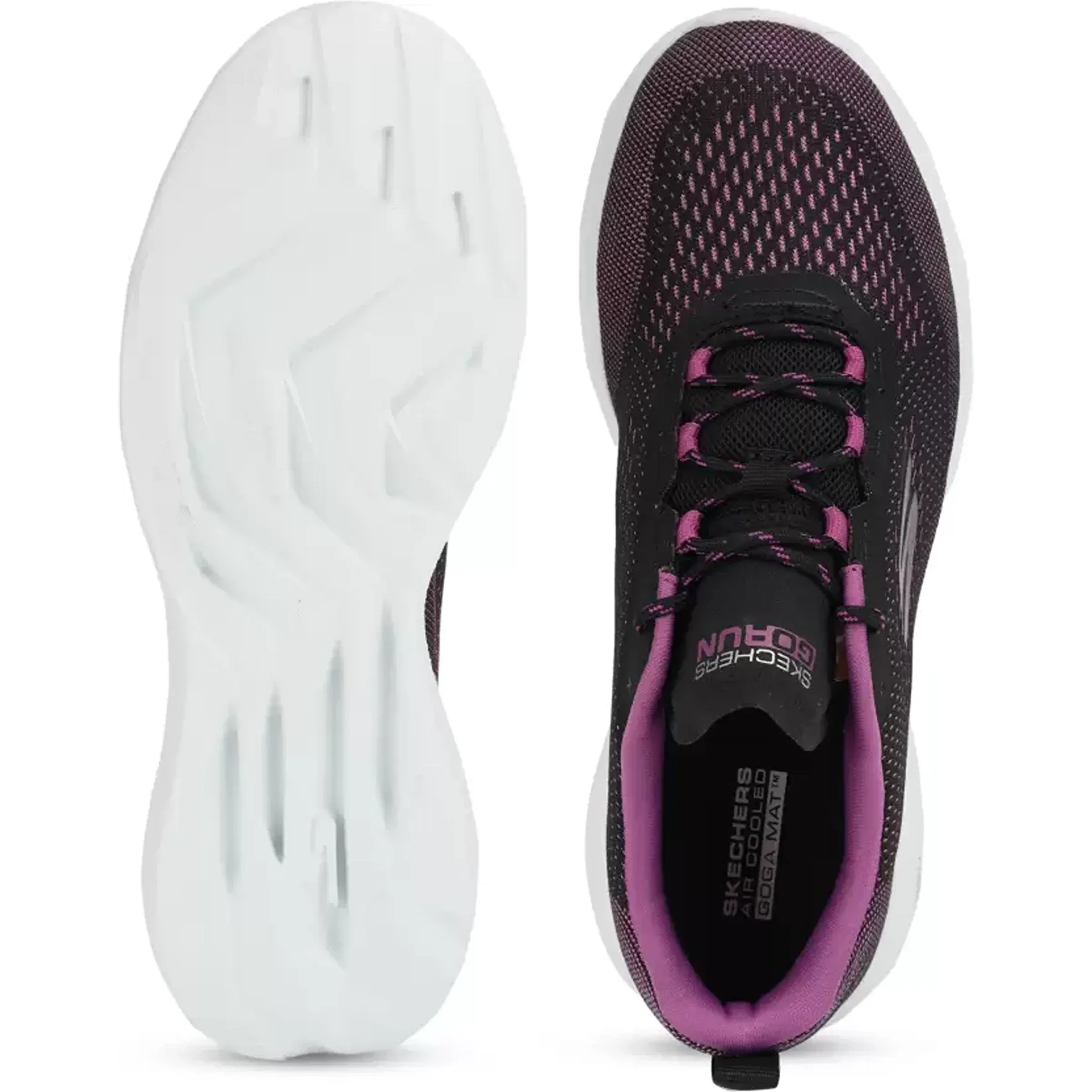 SKECHERS GO RUN FAST - LASER (15106-BKPR)