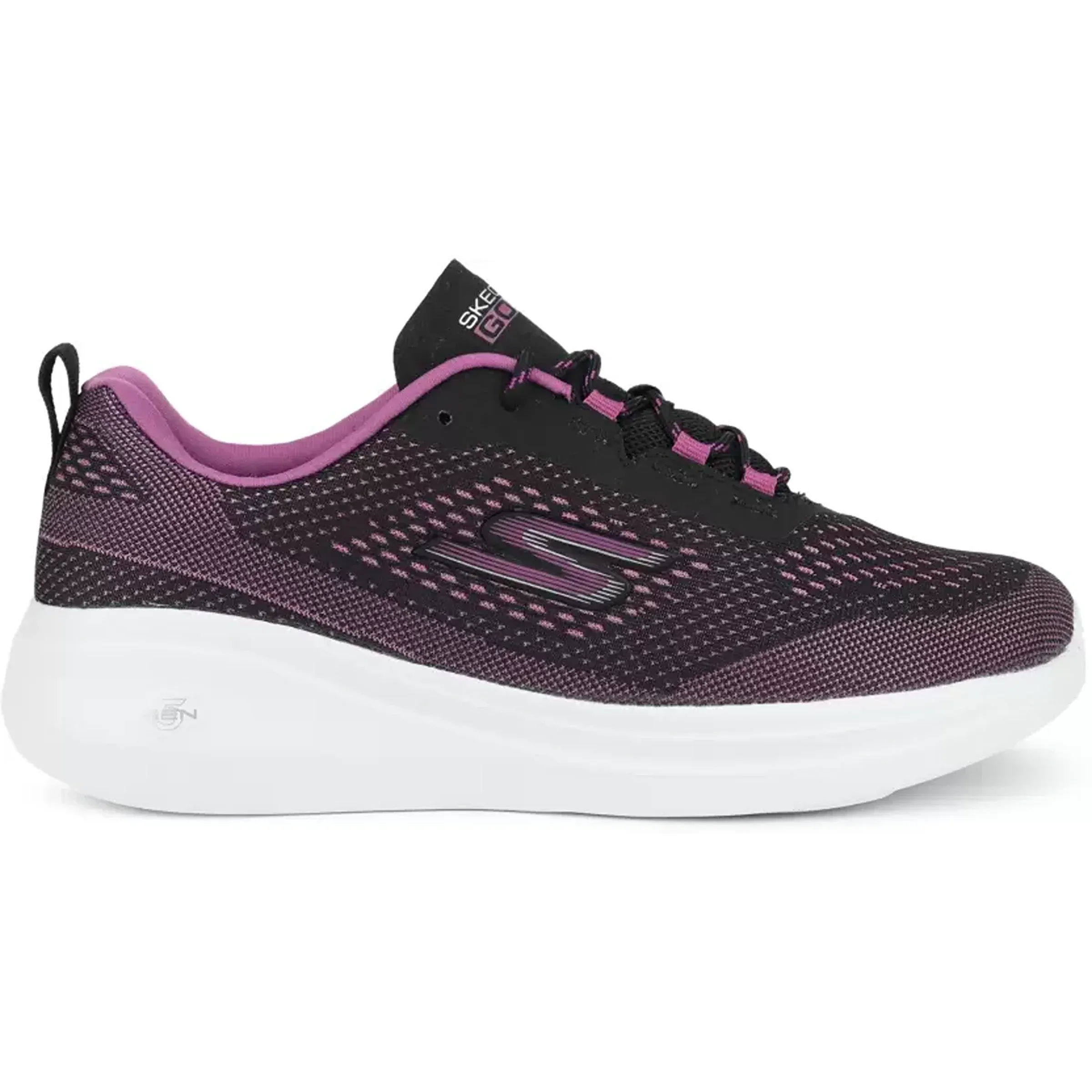 SKECHERS GO RUN FAST - LASER (15106-BKPR)