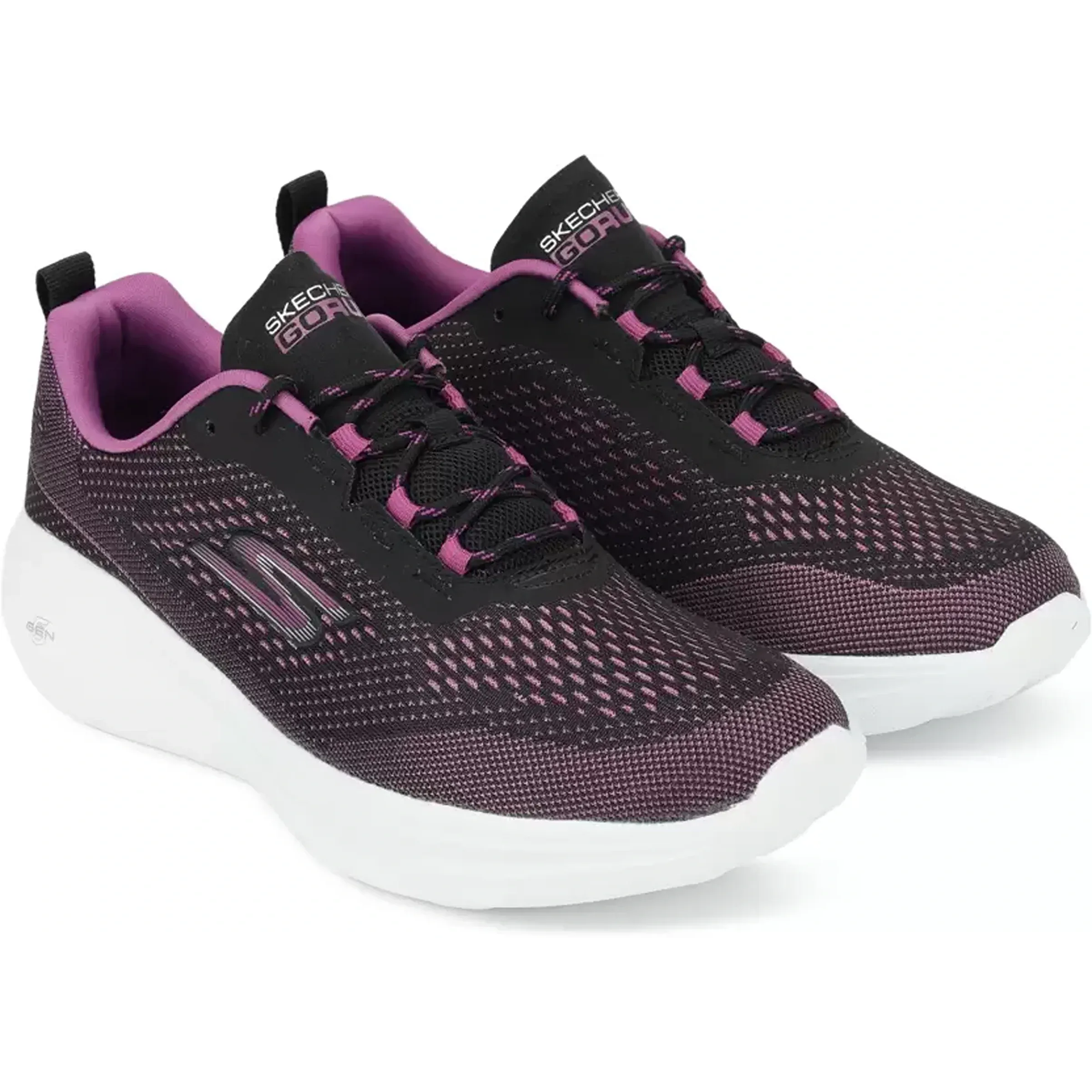 SKECHERS GO RUN FAST - LASER (15106-BKPR)