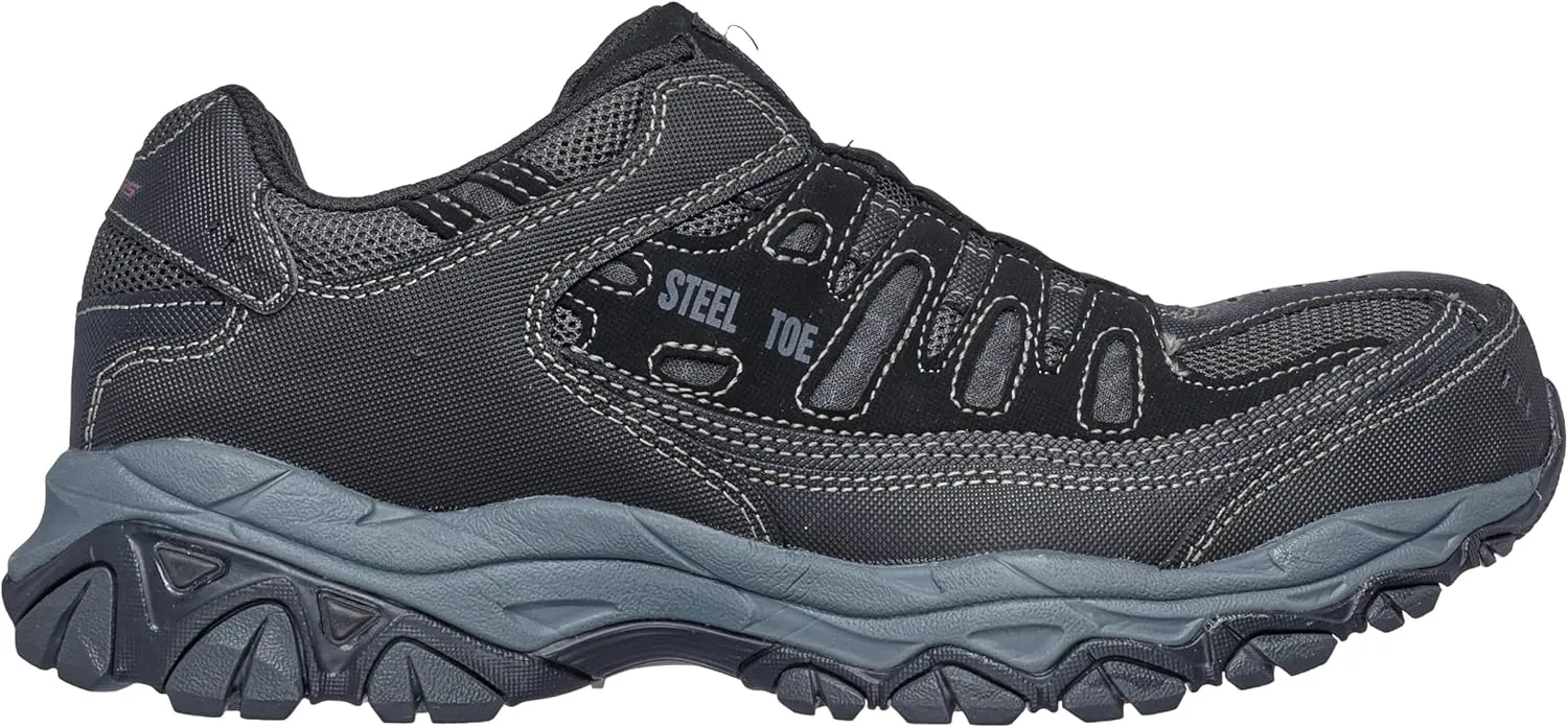 Skechers Men's Cankton Ebbitt Steel Toe Construction Shoe