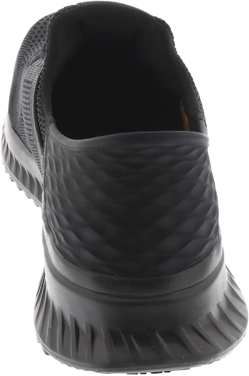 Skechers Men's Hands Free Slip-Ins Tilido Fletchit Comp Toe Construction Shoe, Black, 9.5