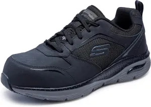 Skechers Men's Lace Up Safety Arch Fit Sr Comp Toe