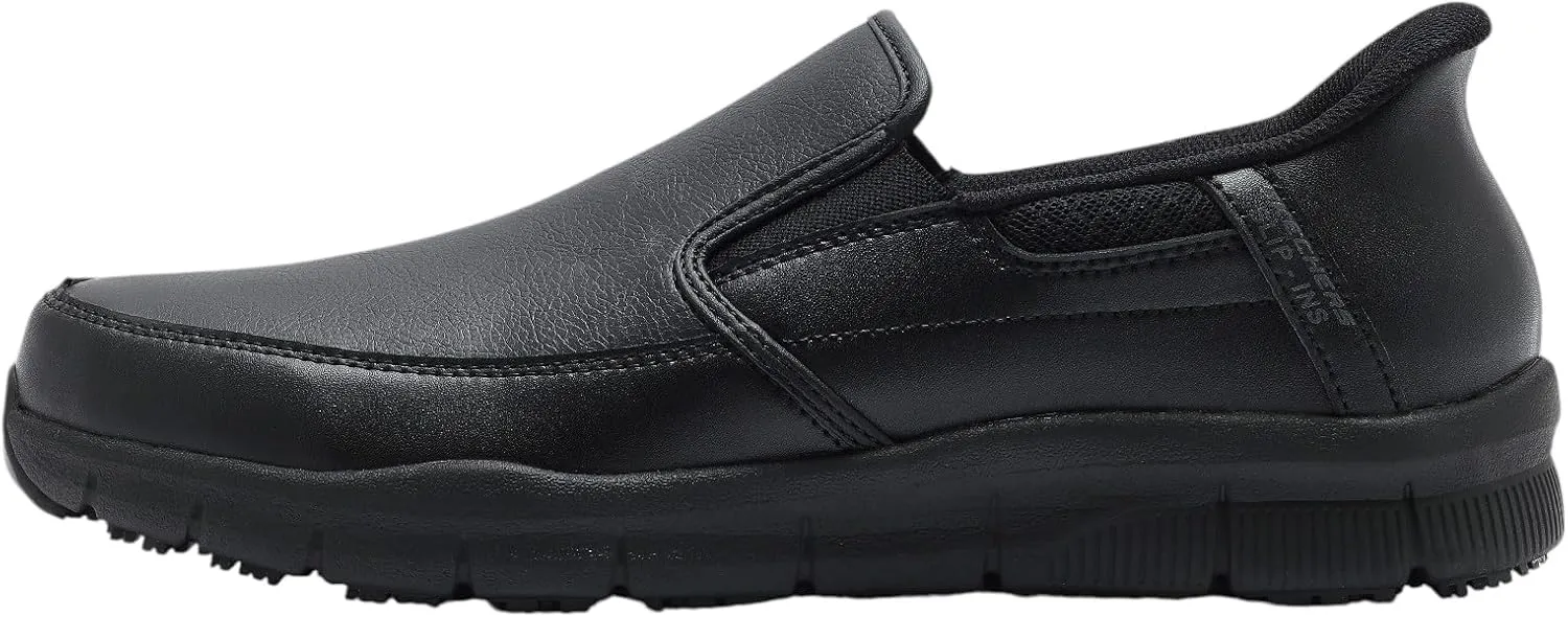 Skechers Men's Nampa Broxtin Hands Free Slip-ins Sr Food Service Shoe