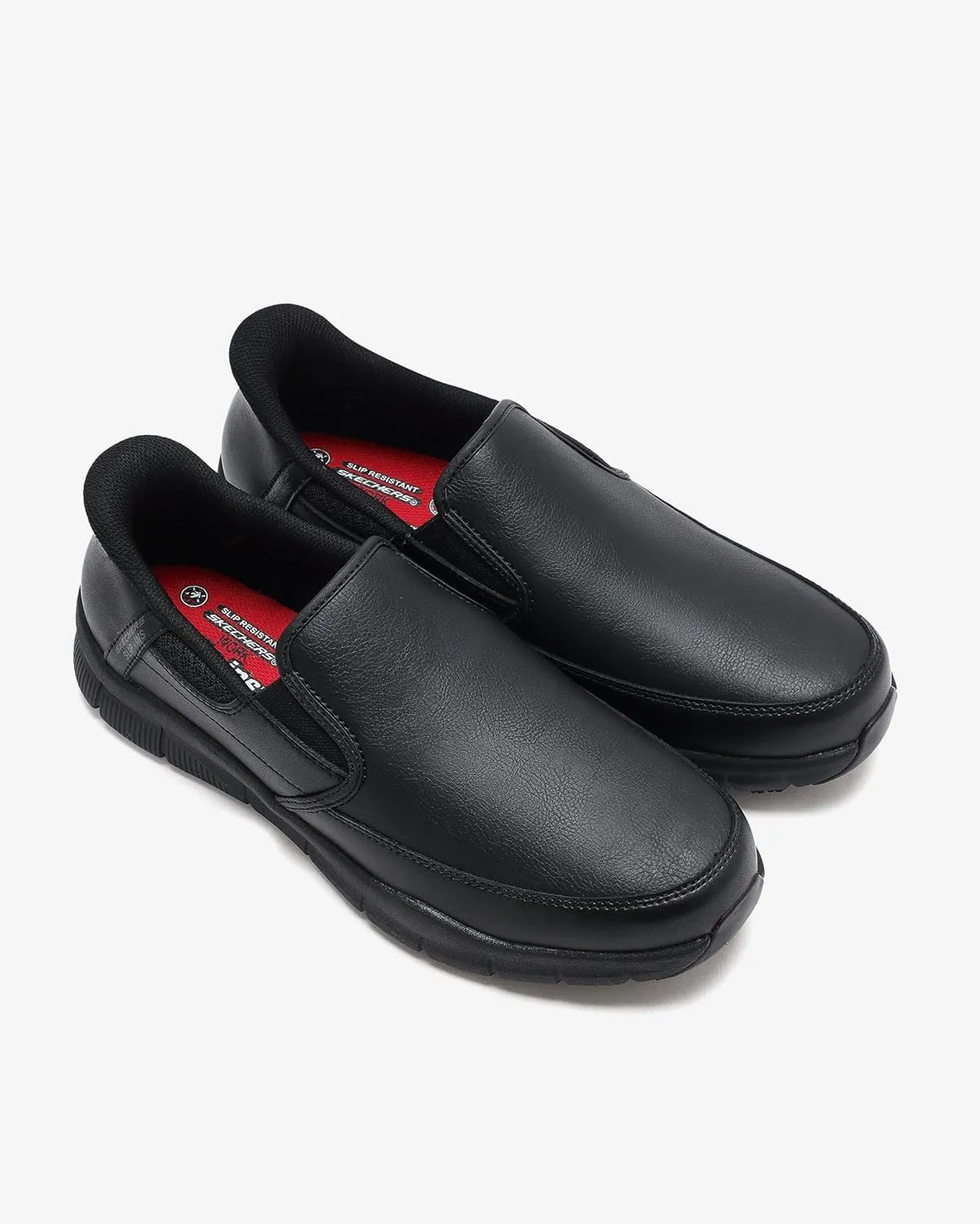 Skechers Men's Nampa Broxtin Hands Free Slip-ins Sr Food Service Shoe