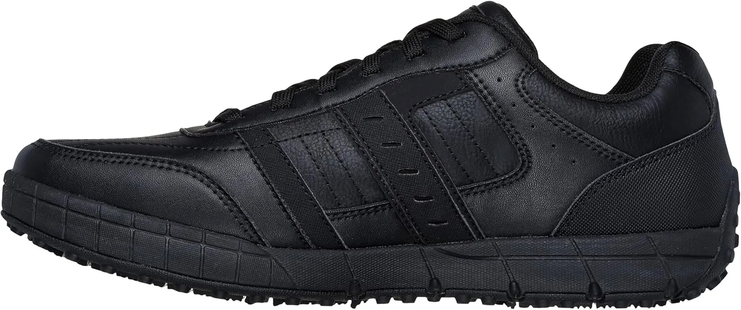Skechers Men's Work Elston 2.0 Sr Lace Up Food Service Shoe