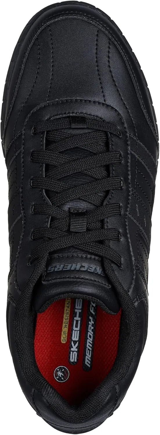 Skechers Men's Work Elston 2.0 Sr Lace Up Food Service Shoe