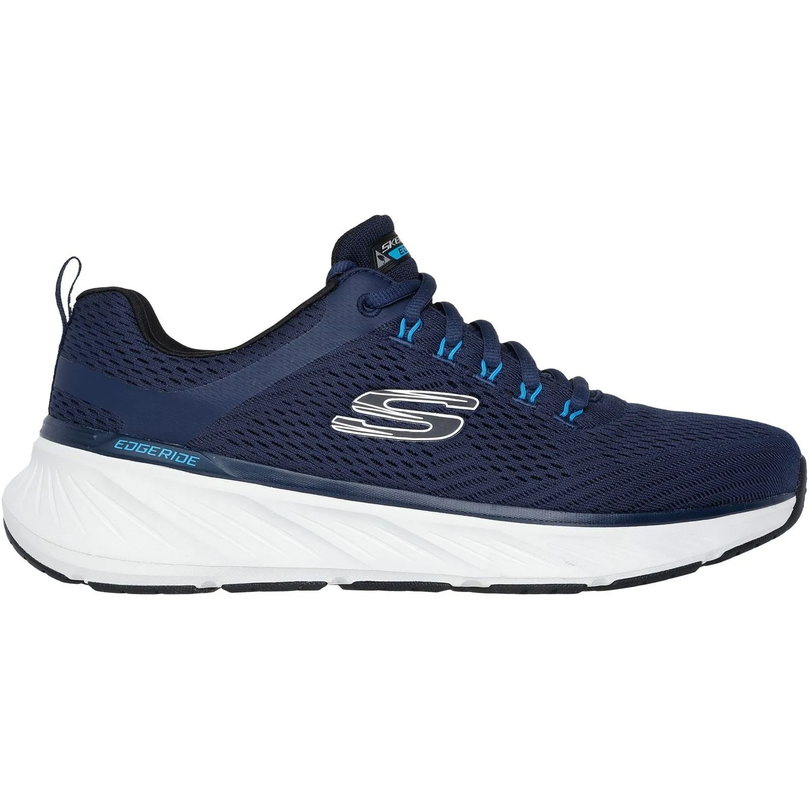 Skechers Relaxed Fit Edgeride Contention Polyester Men's Navy/Blue Trainers