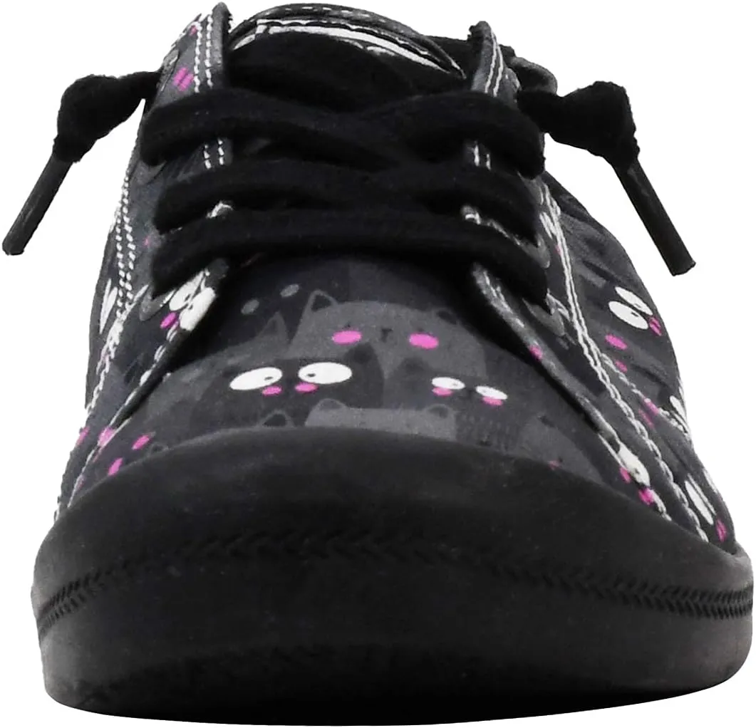Skechers Women's Beach Bingo-Kitty Concert Sneaker