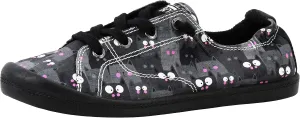 Skechers Women's Beach Bingo-Kitty Concert Sneaker
