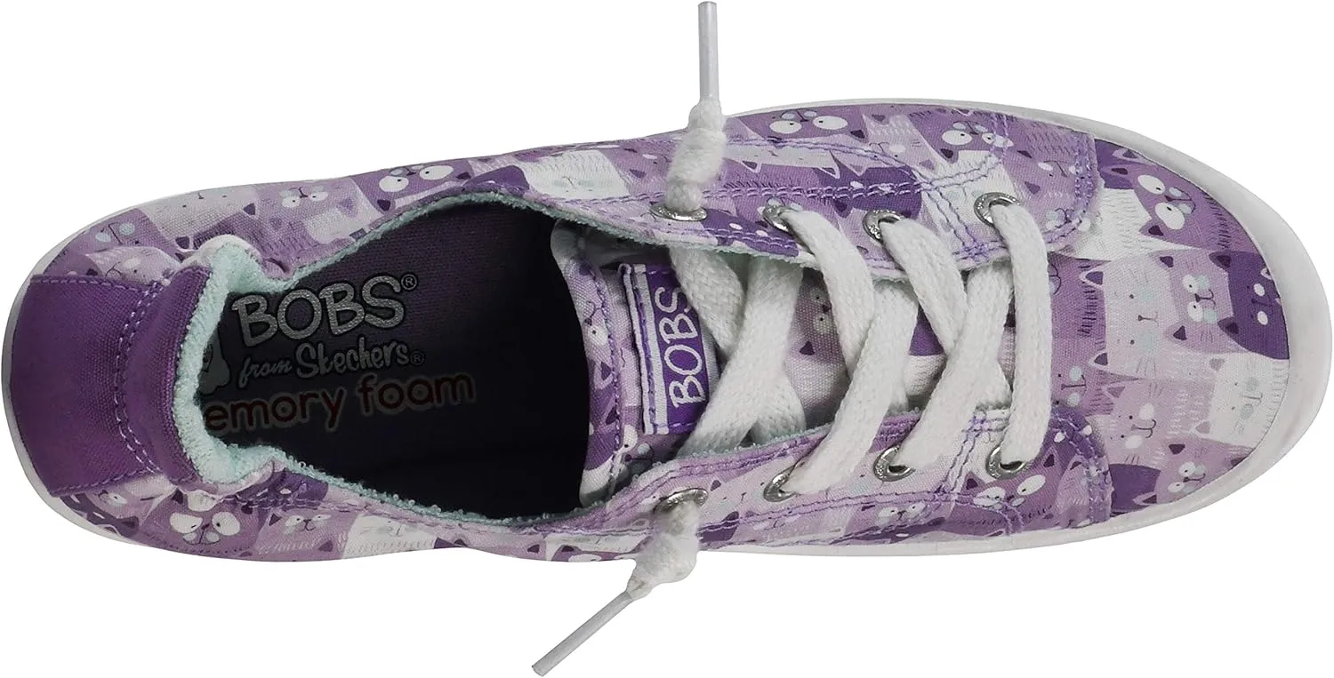 Skechers Women's Beach Bingo-Kitty Concert Sneaker