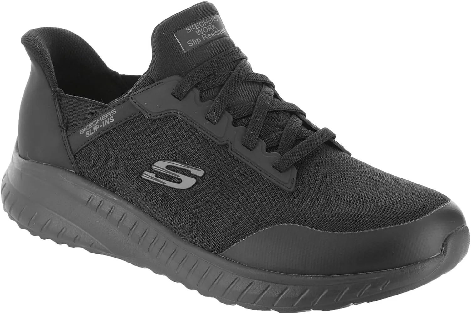 Skechers Women's Hands Free Slip-Ins Squad Chaos SR Adelo Health Care Professional Shoe