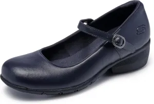 Skechers Women's Mary Jane Elsit Slip Resistant Health Care Professional Shoe