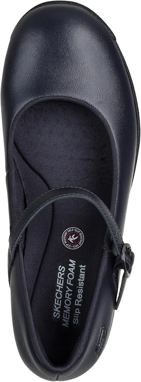 Skechers Women's Mary Jane Elsit Slip Resistant Health Care Professional Shoe