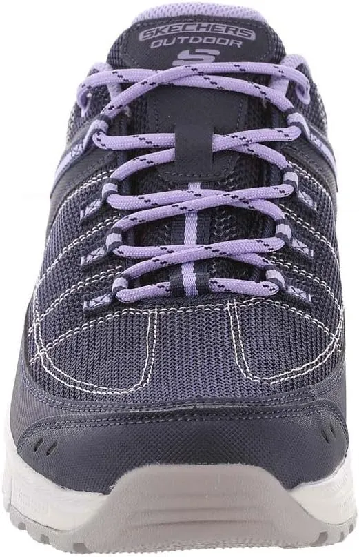 Skechers Women's Summits at Artists Bluff Hiking Shoe - Navy/Purple, Varies (Standard US Women's Sizing), 9.5