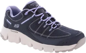 Skechers Women's Summits at Artists Bluff Hiking Shoe - Navy/Purple, Varies (Standard US Women's Sizing), 9.5
