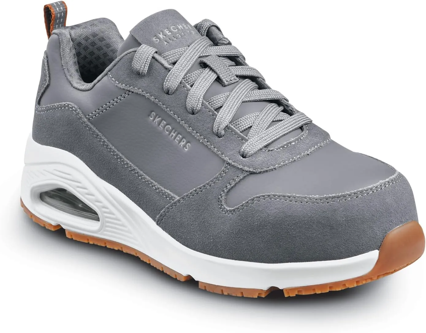Skechers Work UNO Luna, Women's, Alloy Toe, EH, MaxTrax Slip Resistant, Low Athletic, Work Shoe