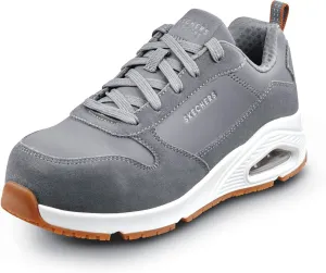 Skechers Work UNO Luna, Women's, Alloy Toe, EH, MaxTrax Slip Resistant, Low Athletic, Work Shoe