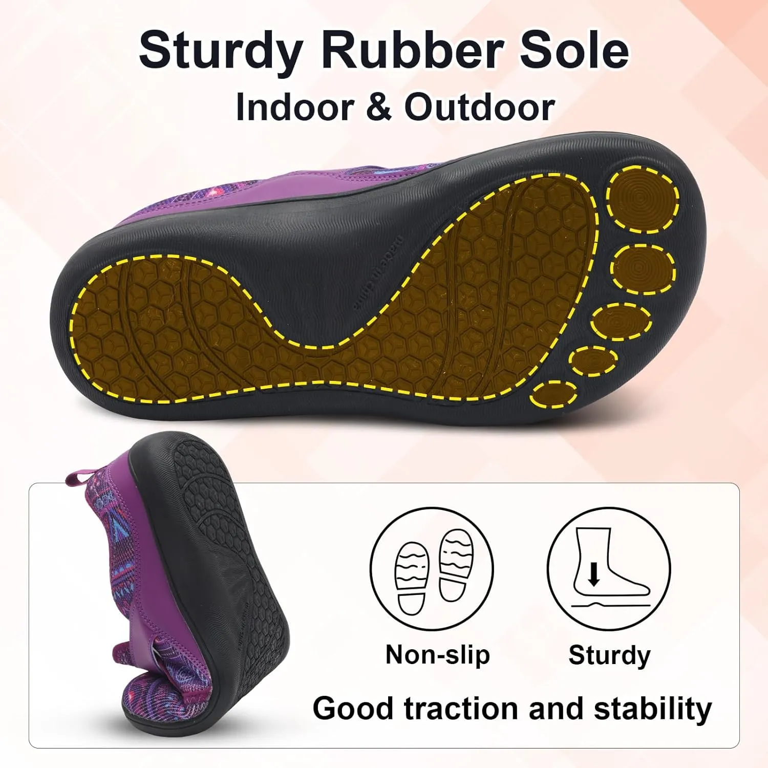 Spesoul Wide Womens Walking Shoes Adjustable Diabetic Shoes Breathable Zero Drop Barefoot Shoe Neuropathy Edema Nursing Shoe Wide Width Sneakers