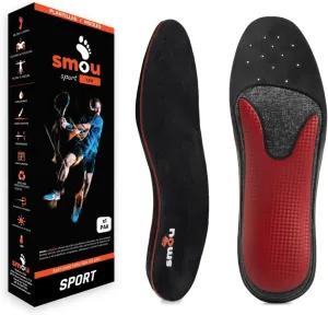 Sport Fast Sport Athletic Shoe Insoles Men Women | Memory Foam & Arch Support Inserts | Padel-Tennis-Football | Cushioning-Boost & Balance | Men's Size 6-6.5 US/Women´s Size 8-8.5 US (26,2 cm)