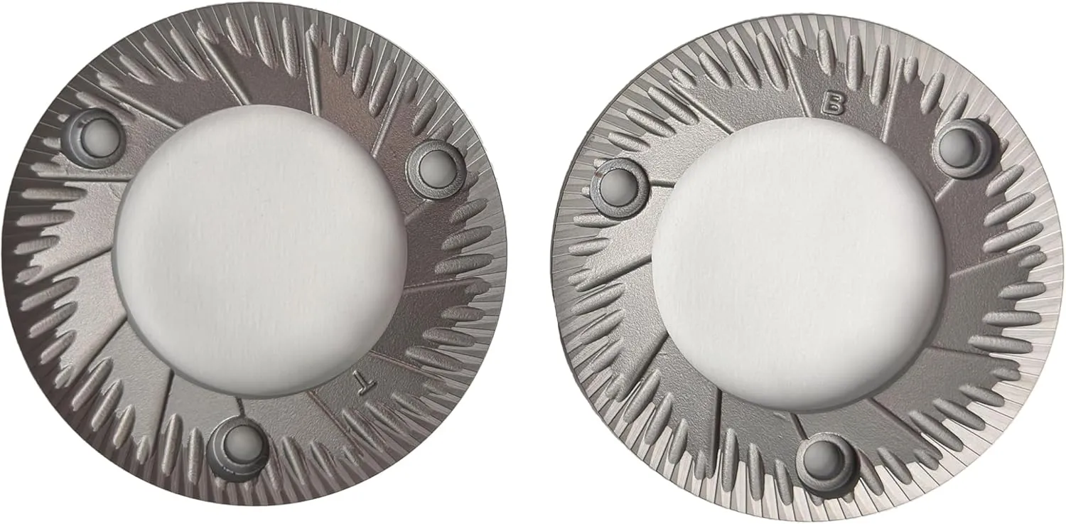 SSP Cast Lab Sweet (LS) 83mm Flat Burrs (Silver Knight Coated)